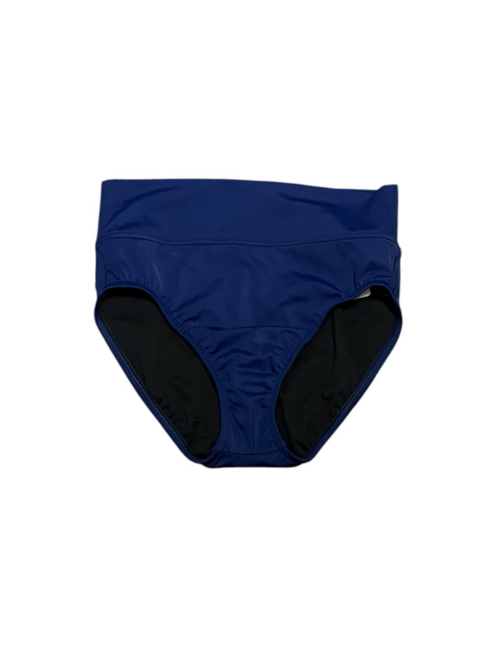 Trimshaper Navy‎ High Waist Swim Bottoms, Size 10
